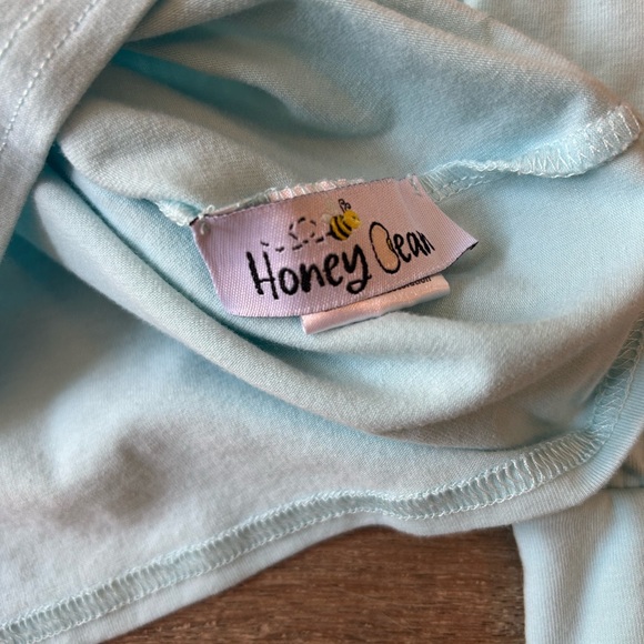 Toddler Baby Blue Appliqué Embroidered Helicopter Long Sleeve 3T - Picture 2 of 4